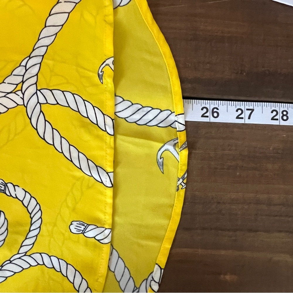 Cabi Yellow Nautical  Reef ‎ Knot   Blouse Top Small  . #5707 - Picture 8 of 9